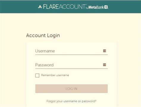 Ace flare login account - Download the Flare Account Mobile App 1. Stay Aware with Anytime Alerts TM 1. Receive text or email messages to stay in the know with transaction details, deposits and more. Check to see your balance anytime. Send Money to Friends and Family 3. Transfer funds to other Flare Account members with your unique FlashPay ID.